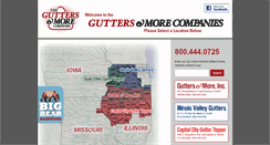 Desktop Screenshot of gutters-more.com