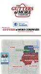 Mobile Screenshot of gutters-more.com